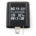 Turn Signal Indicator Flasher Relay - 12V 8Wx2+3W - Piaggio Ape 50 Pickup 89-95