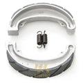 Front or Rear Grooved Brake Shoes - Honda XL175 CB250 CR250M XL250 XL350 XL500S