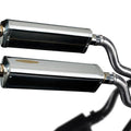 Delkevic 17" Stainless Tri-Ovall Mufflers - Kawasaki Z1000SX - 14-17 Exhaust