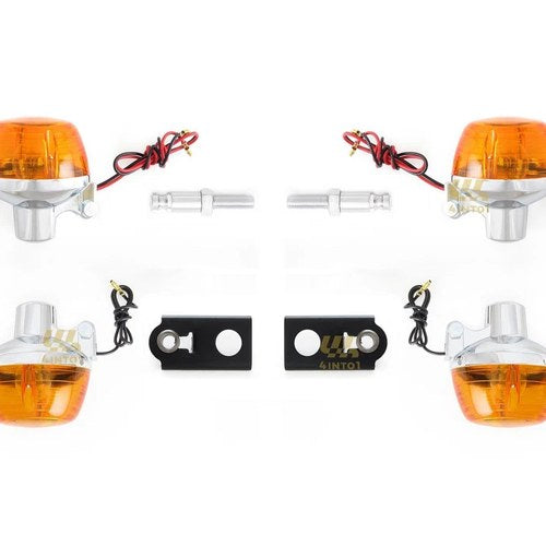 Reproduction Honda Front & Rear Turn Signal Set - CB350 CL350 1968-1972
