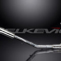 Delkevic 4-1 Exhaust 14" Stainless Steel Round Muffler - Suzuki GSX650 - 07-16