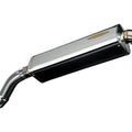 Delkevic 17" Tri-Oval Stainless Slip-On Muffler - BMW F800GT - 13-17 Exhaust