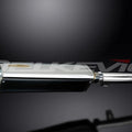 Delkevic 17" Stubby Stainless Tri-Oval Muffler - Yamaha SR400 SR500 Exhaust