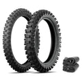 Michelin Starcross 6 Medium Hard Tires Tubes Moto Motocross Honda CRF250R 04-18