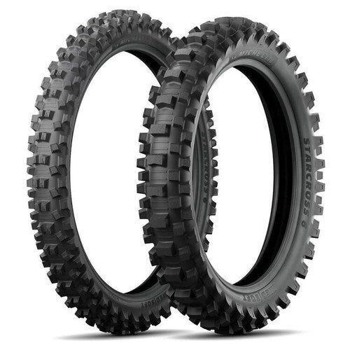Michelin Starcross 6 Medium Soft Tire Set Moto Motocross Honda CR125R 95-07