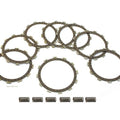 Clutch Friction Disc Plate Set with Springs - Honda CX500 CX500C GL500 GL500I