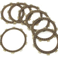 Clutch Friction Disc Plate Set - Honda CB350F CB400F CB400T CB450 CM450 FT500
