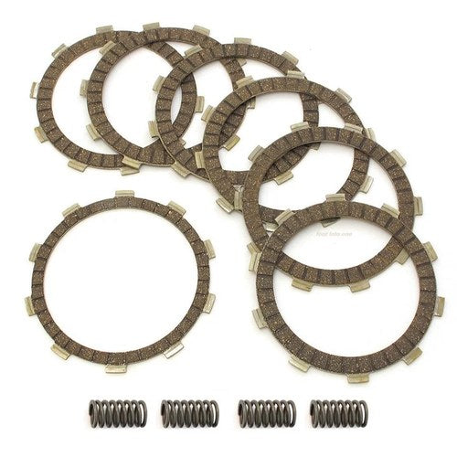 Clutch Friction Disc Plate Set with Springs - Honda CB400T CM400 CB450T CM450