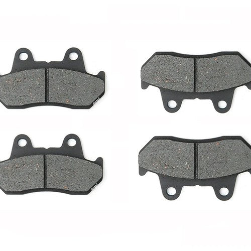 Front and Rear Brake Pads - Honda FT500 Ascot - 1982-1983 - Disc