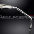 Delkevic 8" Stainless Steel round Muffler - Honda CBR600RR - 2003-2004 Exhaust