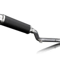 Delkevic 14" Carbon Round Slip-On Exhaust Muffler - Suzuki DR-Z400S - 2000-2024