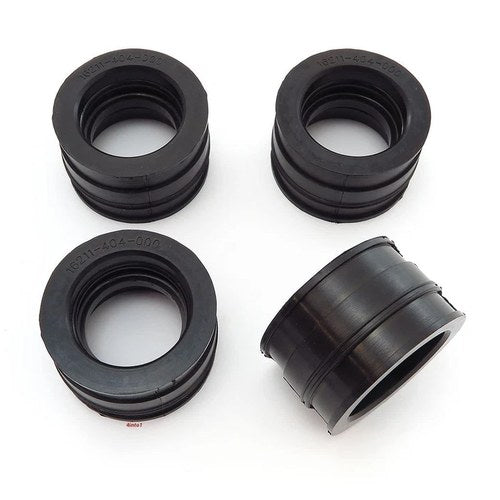 Set of 4 - Genuine Honda Rubber Intake Insulators- 16211-404-000 - CB550K 77-78
