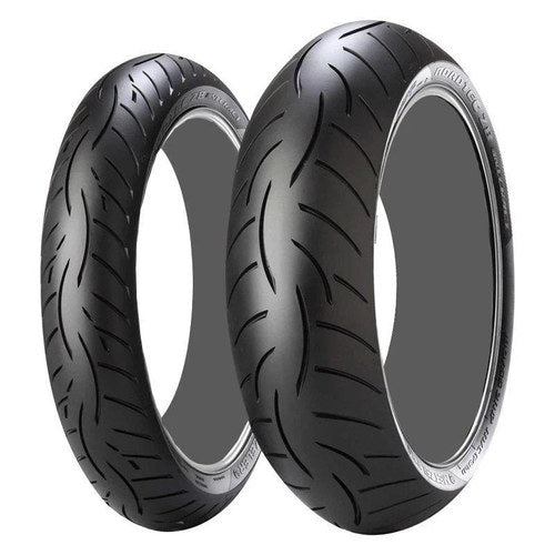 Metzeler Roadtec Z8 Interact Tire Set - Honda VFR800FI Interceptor - 1998-2001