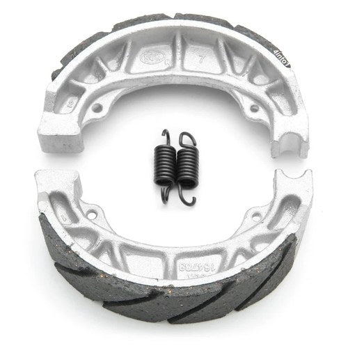 Front or Rear Grooved Brake Shoes - Honda Z50 CT70 CT90 XR75 S90 CB100 CB125