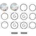 X2 Standard Piston Kit Rings Pins Honda CB350 CB350K CL350 SL350 Twins 1968-1973