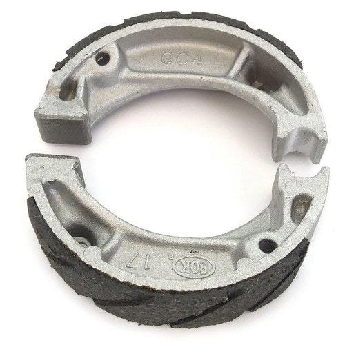 Emgo Grooved Front or Rear Brake Shoes 93-3917 Honda CR60R CH/CR/NH/XR80 XR100R