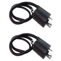 2 Pack Single Output Ignition Coil 2GV-82310-21001 Yamaha XV535 Virago 1988-1993