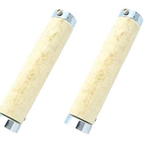 2 Pack Motorcycle Exhaust Muffler Steel Baffles With Packing - 1.75" OD