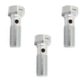 3 Pack Reproduction Banjo Bolts - 90145-300-010 - Honda CB500 GL1100 GL1200