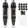 Black Adjustable Motorcycle Rear Shocks Eye to Eye 325mm 12.8" Honda Cafe racer