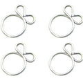 4 Pack Genuine Honda 95002-02080 Fuel Line Clips 3/16" Tube 7.5mm Inner Diameter