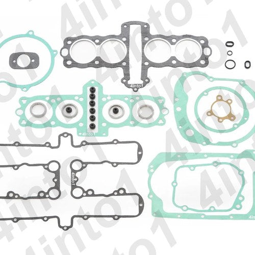 Engine Gasket Set Rebuild Kit Kawasaki KZ550 Ltd Gpz 1980 1981 1982 Seal O-Ring
