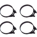 4 Pack Genuine Honda Black Carburetor Clamps 50MM 95018-50250 CB500 CB650 CB750