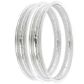 Rising Sun Silver Aluminum Rim Set Honda CL175 CL175K Scrambler 1971 1972 1973