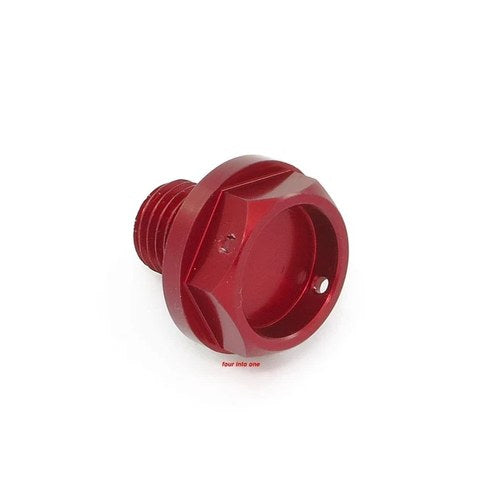 Red CNC Aluminum Oil Drain Bolt Honda CB400 CB550 CB650 CB750 CX500 VF750 VF1000
