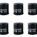 6 Pack Hiflofiltro HF303 OEM Replacement Oil Filters Honda Kawasaki Yamaha