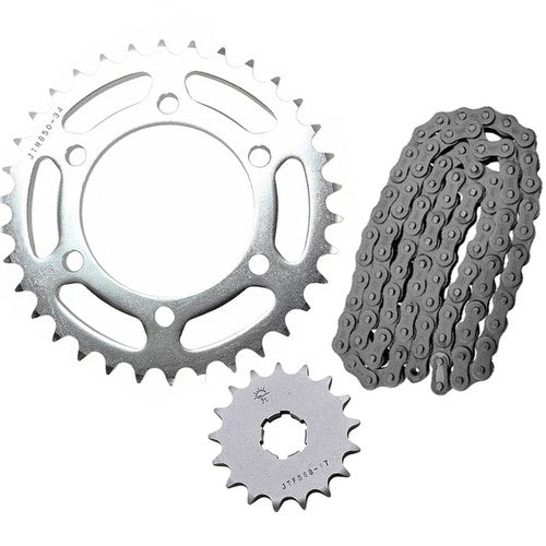 Motorcycle Chain & Sprocket Kit 530-104 17T 34T Yamaha TX650 XS650 XS1 XS2