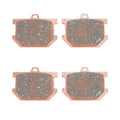 2 Pack Ebc Semi-Sintered Front & Rear Brake Pads FA34V Yamaha XS400 XS750 XS850
