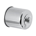 K&N Performance Chrome Oil Filter Spin-On KN-303C Honda Kawasaki Yamaha