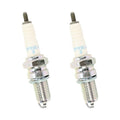 2 Pack Ngk DPR9EA-9 5329 Resistor Spark Plug Motorcycle Powersports ATV Scooter