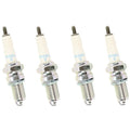 4 Pack Ngk DPR9EA-9 5329 Resistor Spark Plug Motorcycle Powersports ATV Scooter