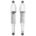 Motorcycle 350mm Chrome Rear Shock Kawasaki KZ650 KZ750 KZ900 KZ1000 1976 - 1980