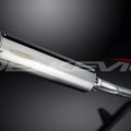 Delkevic 18" Stainless Muffler - Kawasaki Concours 14 GTR1400 2008-2021 Exhaust
