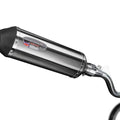Delkevic 13.5" Stainless X-Oval Slip-On Exhaust Kawasaki KLX250 KLX300 2009-2024