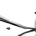 Delkevic Complete 2-1 Stainless Exhaust Megaphone Muffler - Yamaha XS650SE 78-85