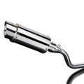 Delkevic 8" Stainless Round Slip-On Exhaust Muffler Kawasaki KLX250 KLX300 09-25