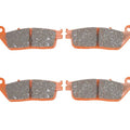 2 Ebc Semi-Sintered V Series Front Rear Brake Pads FA196V Honda Kawasaki Suzuki