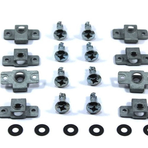 Dzus Fasteners Fastener Cross Posi Head Motorcycle Fairing Fairings 17mm x8 Kit
