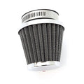 Chrome Performance Air Pod Filter - 52mm - Honda Kawasaki Suzuki Yamaha