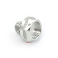 Silver CNC Aluminum Oil Drain Bolt Honda CB400 CB550 CB650 CB750 CX500 VF750 Cbr
