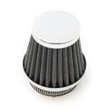 Chrome Motorcycle Air Filter Pod - 42mm - Kawasaki Honda CB650 1979-1980