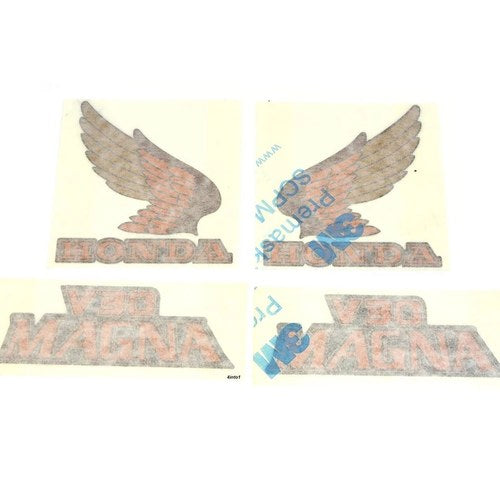 Gas Tank and Side Cover Decal Set - 1984 Honda V30 Magna VF500C Panel Fuel