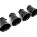 4 Pack Black Air Filter Velocity Stacks 35mm Honda CB350F CB400F Four Cafe Racer