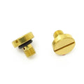 2 Pack Carburetor Float Bowl Drain Screw Honda CB350 CL350 CB360 Kawasaki KZ1000