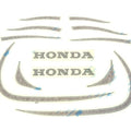 Gas Fuel Tank and Fenders Decal Set - 1972 Honda XL250 XL 250 -