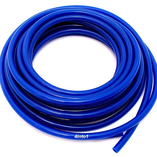 Helix Blue 1/4" (6mm) Motorcycle Polyurethane Fuel Line - 5' Feet